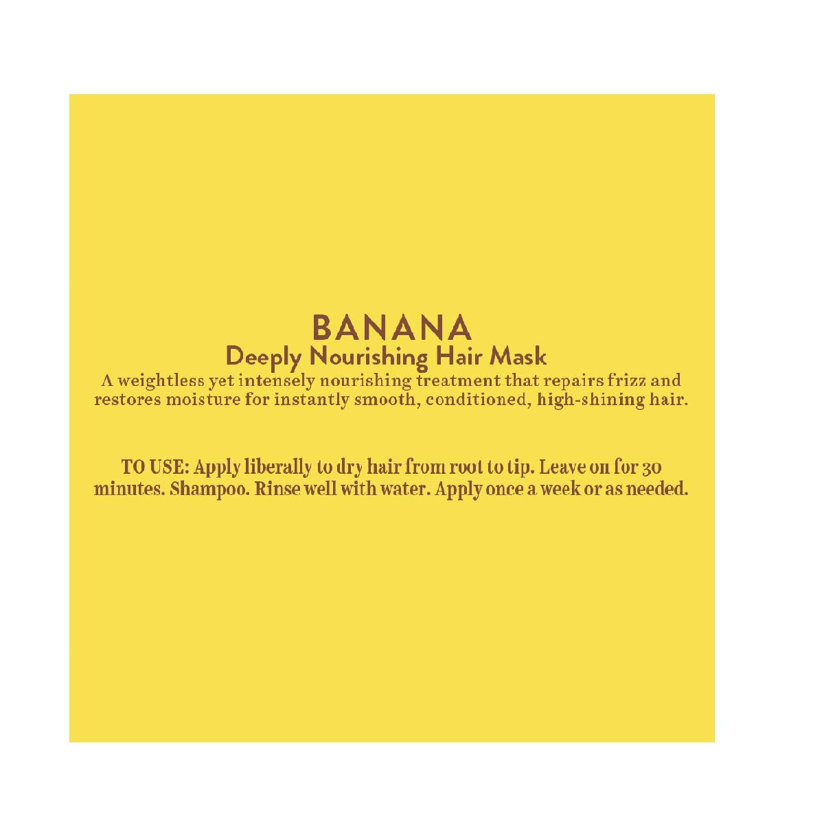 Biotique Banana Deeply Nourishing Hair Mask| Enriched with Natural Banana Extracts | Helps Strengthen, Hydrate & Smooth Normal to Dry Hair | 175g