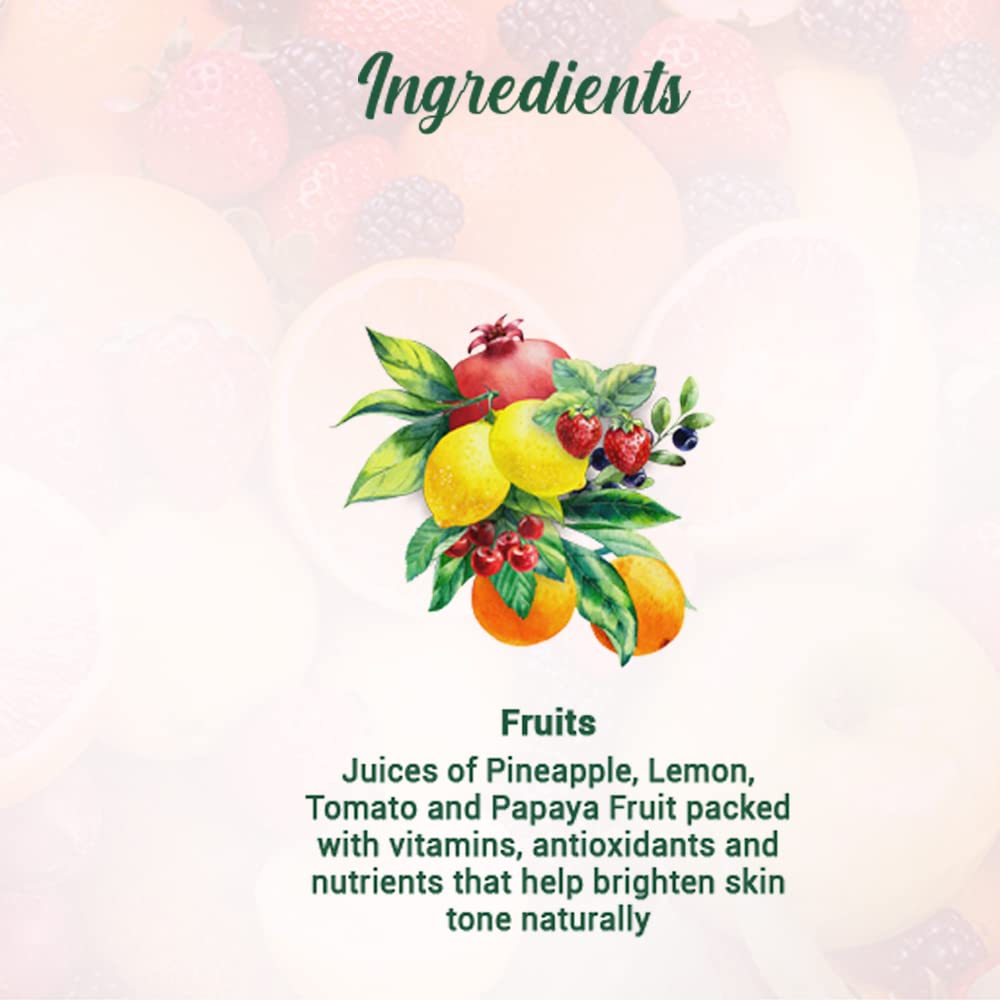 Biotique Fruit Brightening Depigmentation and Tan Removal Face Pack|  75gm
