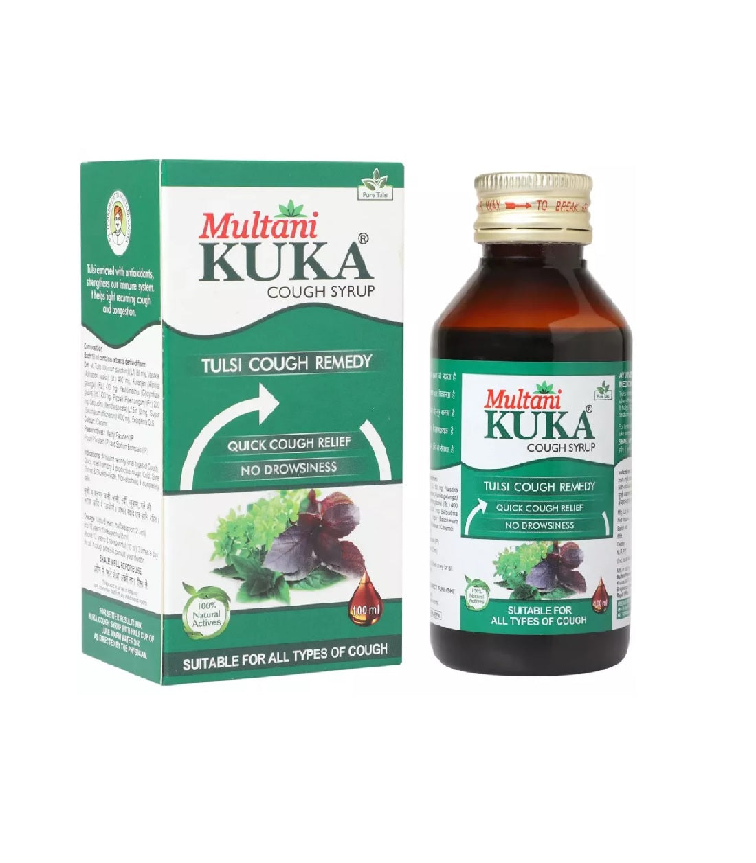 Multani Kuka Cough Syrup - 200 ml