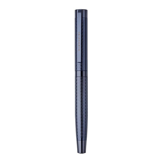 Submarine 1011 Blue Plate Textured Design Premium Roller Pen