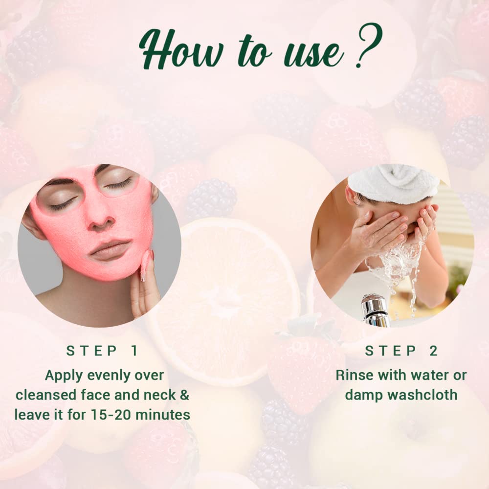 Biotique Fruit Brightening Depigmentation and Tan Removal Face Pack|  75gm