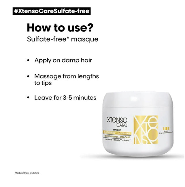 LOreal Paris X-Tenso Care Masque Sulfate Free 196 gm