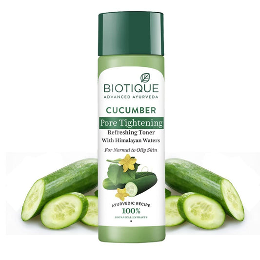 Biotique Bio Cucumber Pore Tightening Freshener With Himalayan Waters - 120 ml
