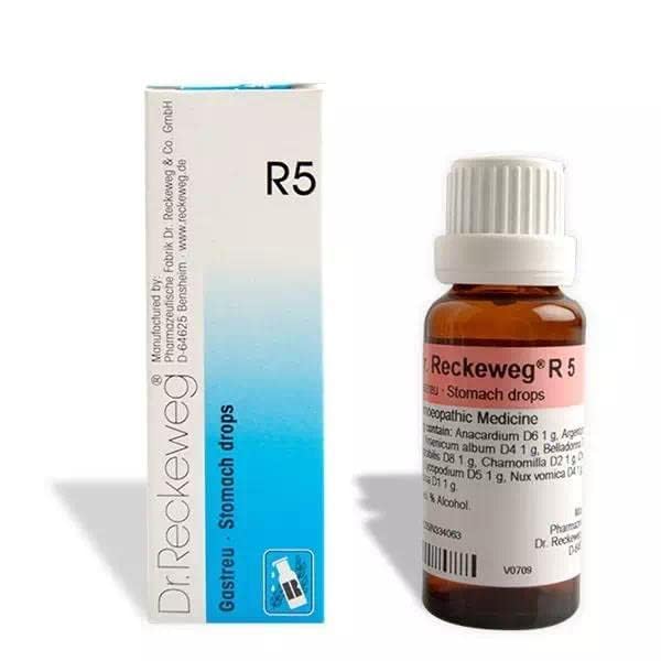 Dr. Reckeweg R5 Gastreu Drops - 22 ml
