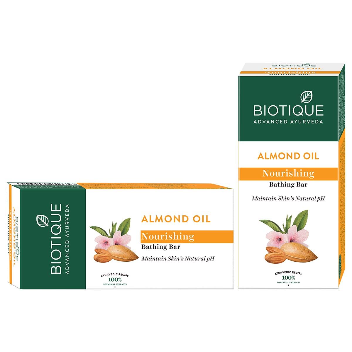 Biotique Bio Almond Oil Nourishing Bathing Bar - 150 gm