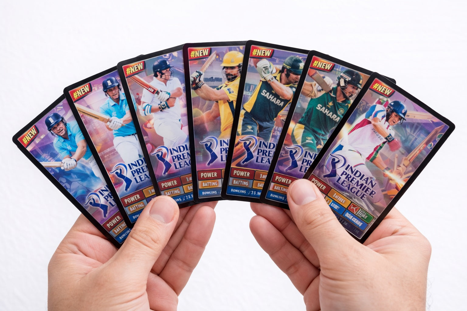 Indian Premier League (IPL) Trading Card 36 PCS| Kids Playing Cards | Cricket Lover Toy