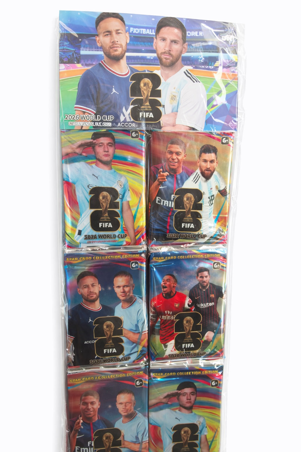 FIFA World Cup Football Trading Card Pack Set 36 PCS | Kids Sports Gift