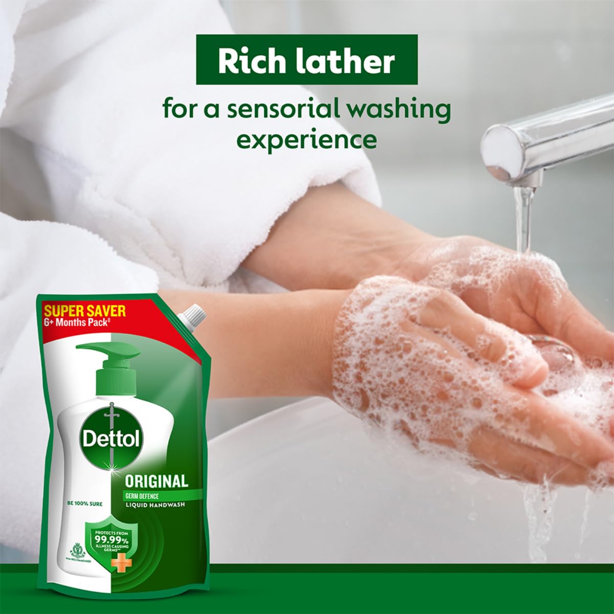 Dettol Liquid Handwash Refill - Original Hand Wash- 675ml