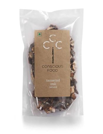 Conscious Food Natural Tamarind (Imli) - 200 gm