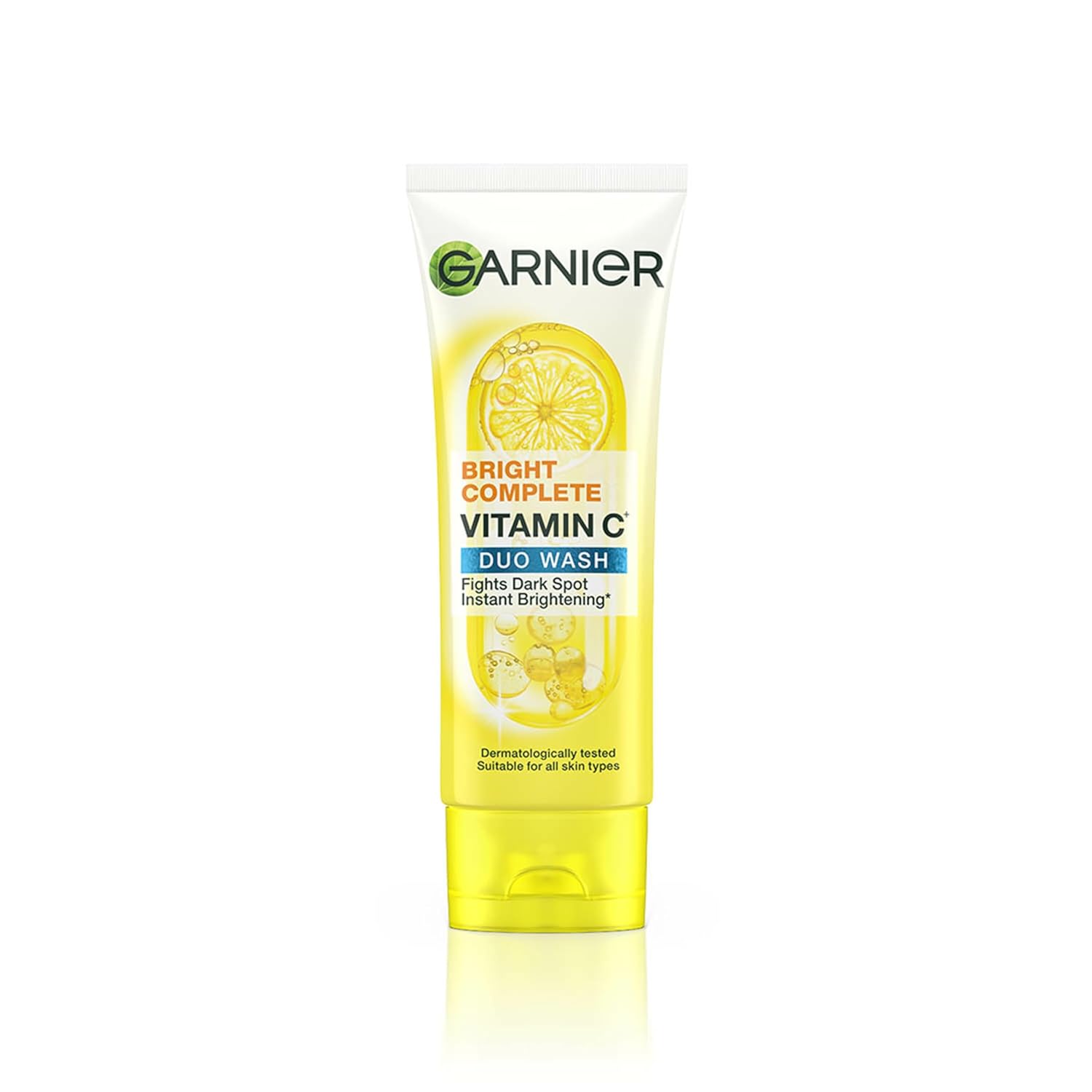 Garnier Bright Complete Brightening Duo Action Face Wash - 100 gm