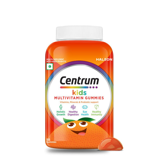 Centrum Kids- Multivitamin Gummies for Kids ,  Veg - 50 gummies