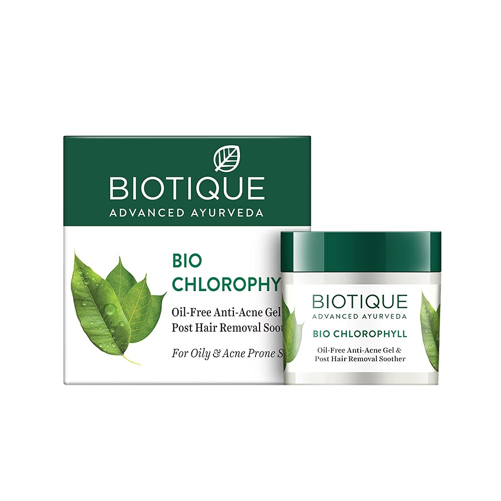 Biotique Bio Chlorophyll Oil Free Anti-Acne Gel - 50 gm