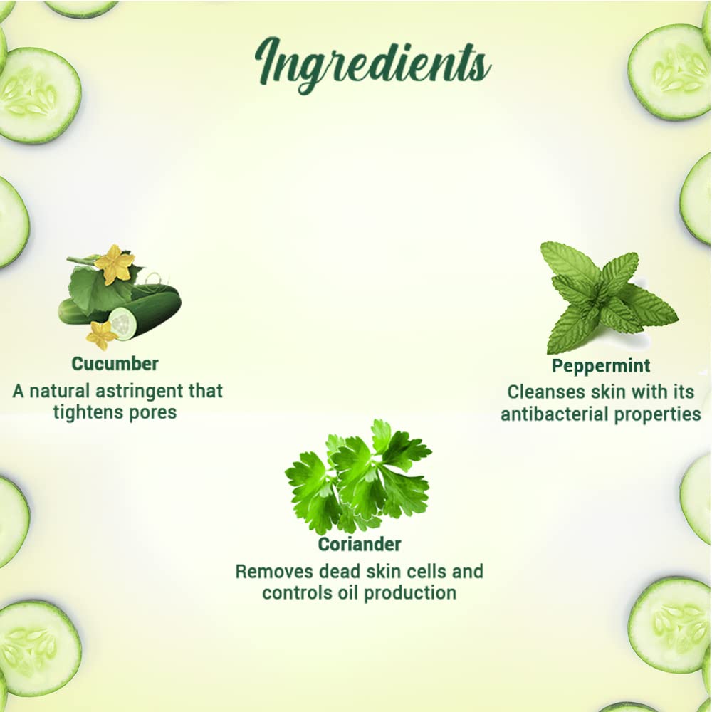 Biotique Bio Cucumber Pore Tightening Freshener With Himalayan Waters - 120 ml