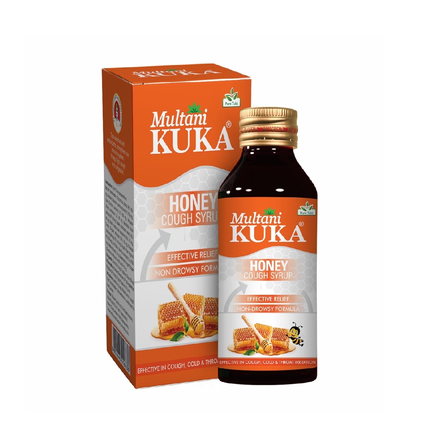Multani Kuka Honey Cough Syrup - 100 ml