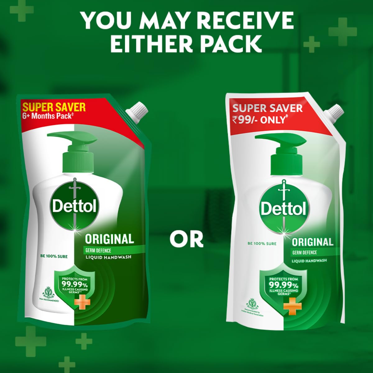 Dettol Liquid Handwash Refill - Original Hand Wash- 675ml