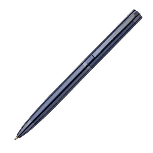 Submarine 1012 Blue Plate Premium Ball Pen, Metal Body With Blue Ink Jotter Refill,