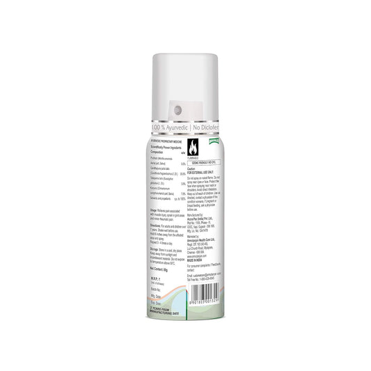 Amrutanjan Advanced Joint & Muscle Pain+ Spray 80g
