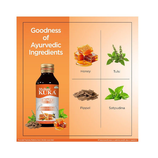 Multani Kuka Honey Cough Syrup - 100 ml