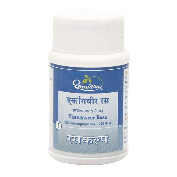 Dhootapapeshwar Ekangaveer Rasa Tablets - 30 Tabs