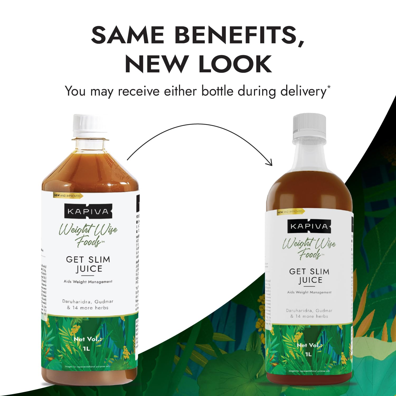 Kapiva Ayurveda Get Slim Juice - 1 L