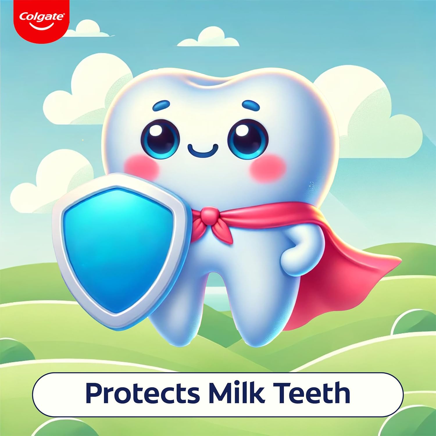 Colgate Kids Tiger Toothpaste for 2-5 Years - 80gm (Strawberry Flavour)