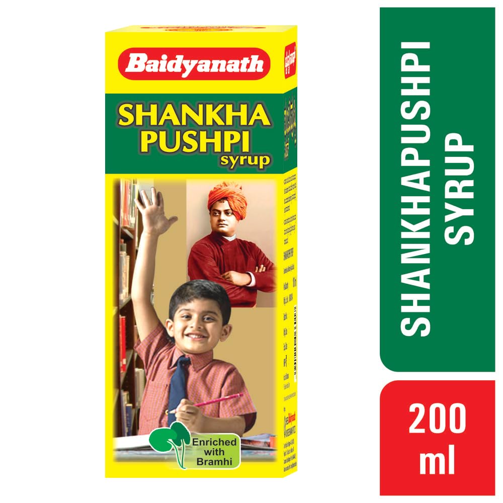 Baidyanath Kolkata Shankhapushpi Syrup - 200 ml