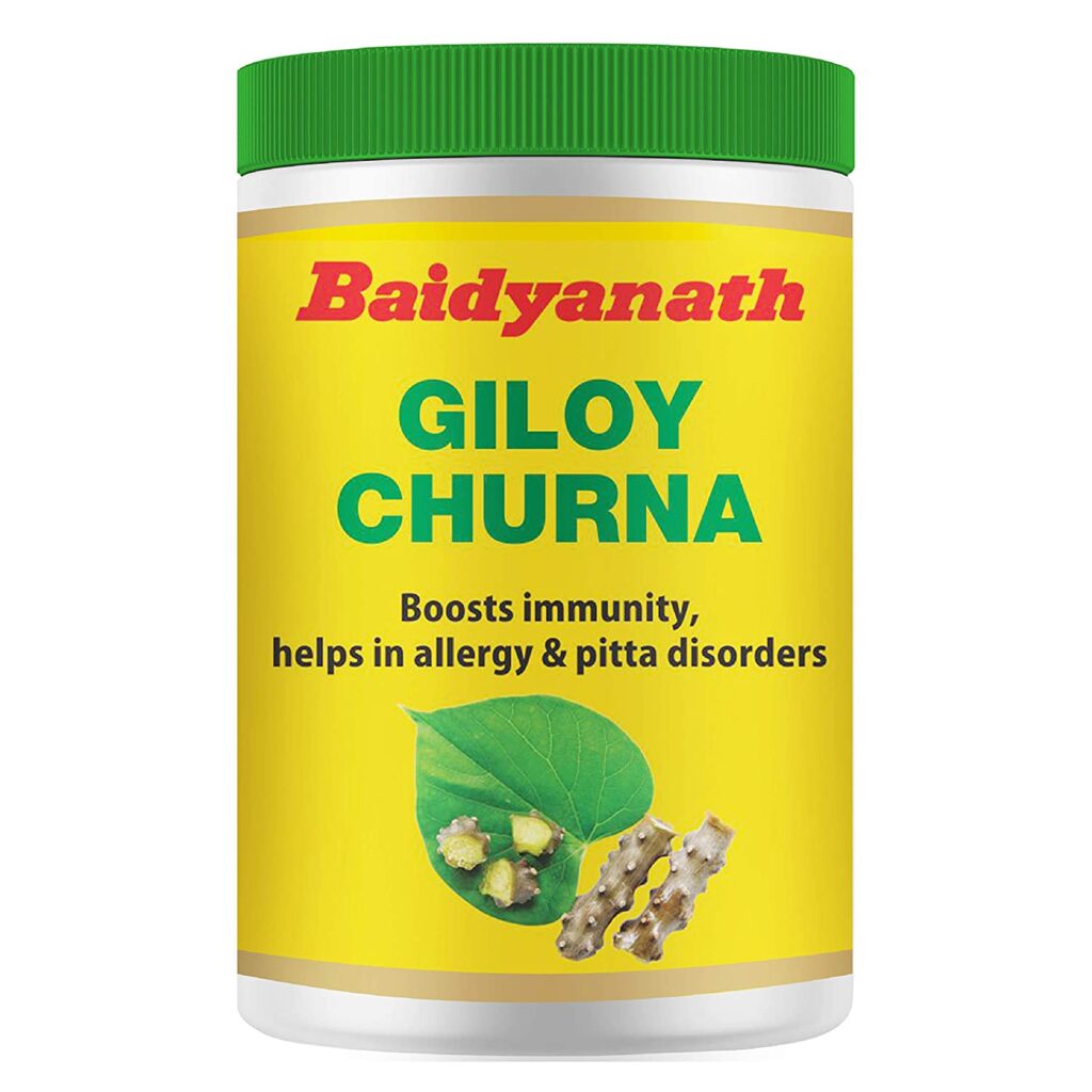 Baidyanath Guduchi (Giloy) Churna – Helps Boost Immunity – 100 gm For Immunity, skin inflammation