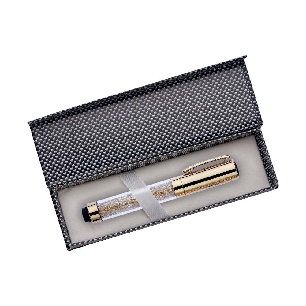 Submarine Pack of 2, 879 Crystal Ball Pen with Metal Body