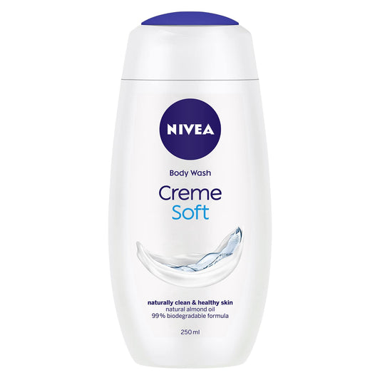 Nivea Body Wash- Creme Soft Naturally Clean - 250 ml