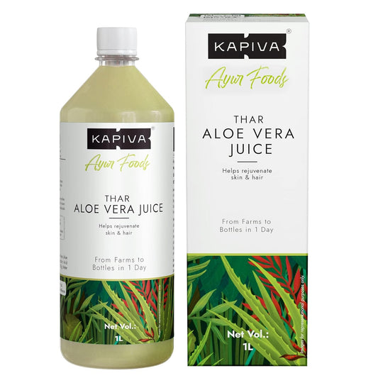 Kapiva Ayurveda Thar Aloe Vera Juice - 1L