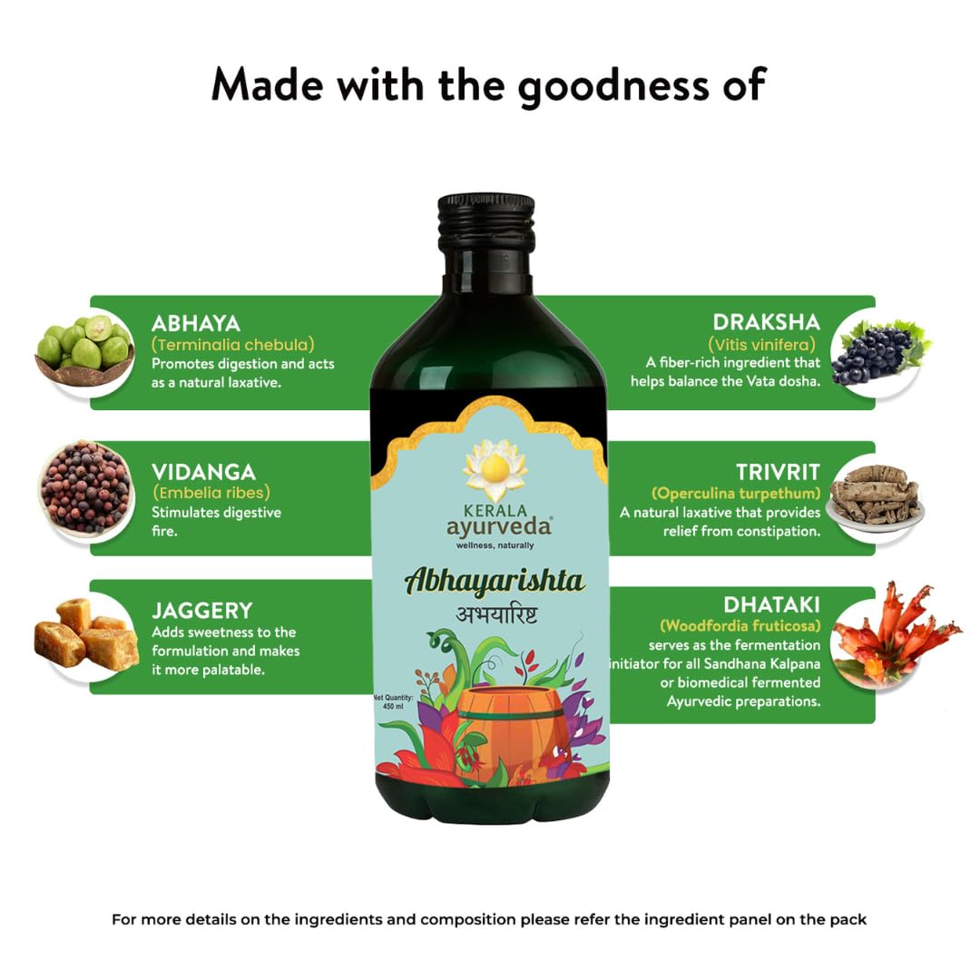 Kerala Ayurveda Abhayarishtam - 450 ml