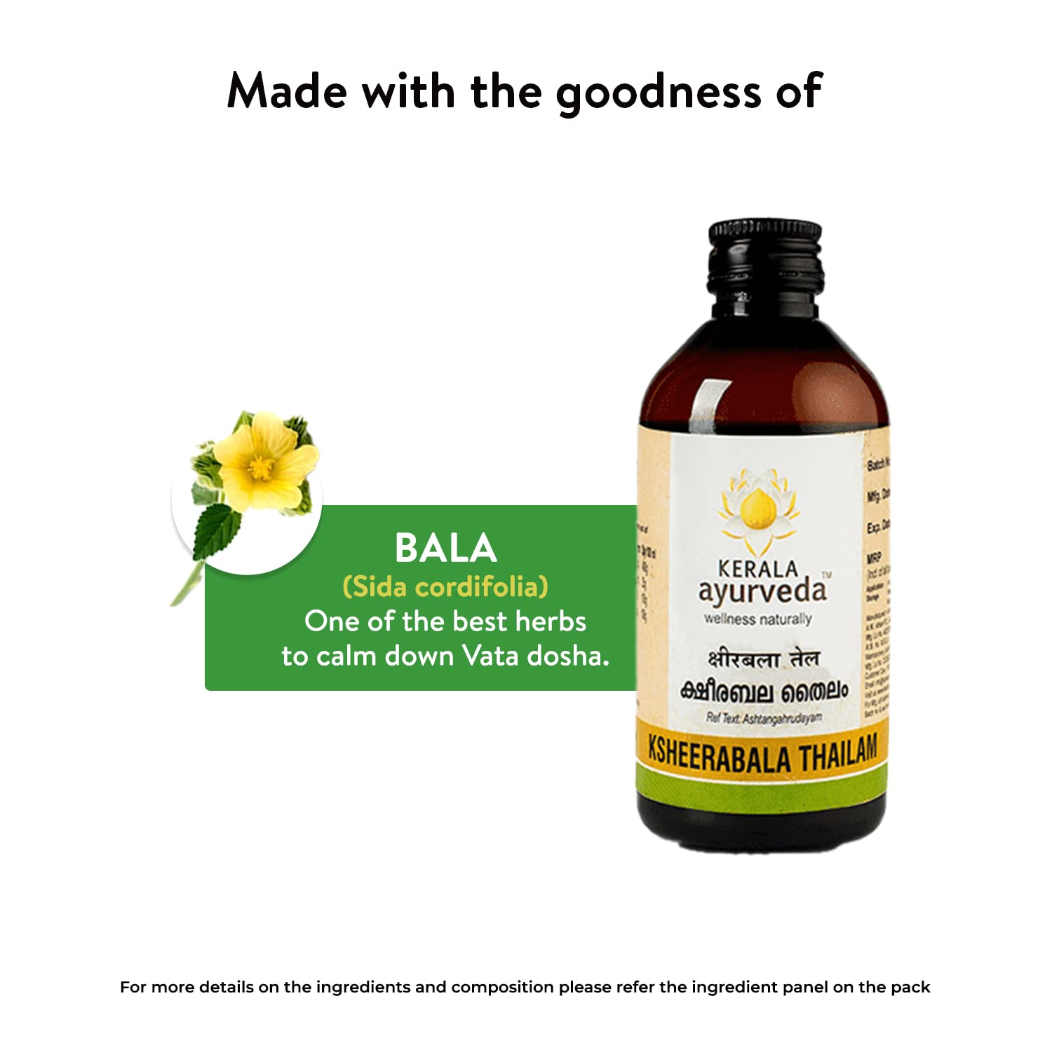 Kerala Ayurveda Ksheerabala Thailam - 200 ml