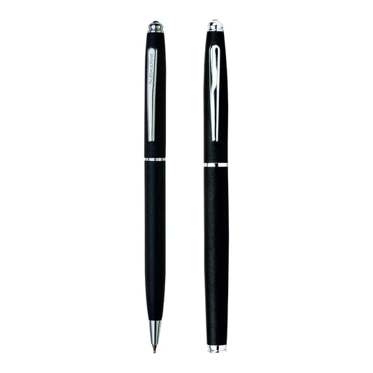 Submarine 1003 Pen Studded With Preciosa Crystal - Ball Pen & Roller Pen Combo