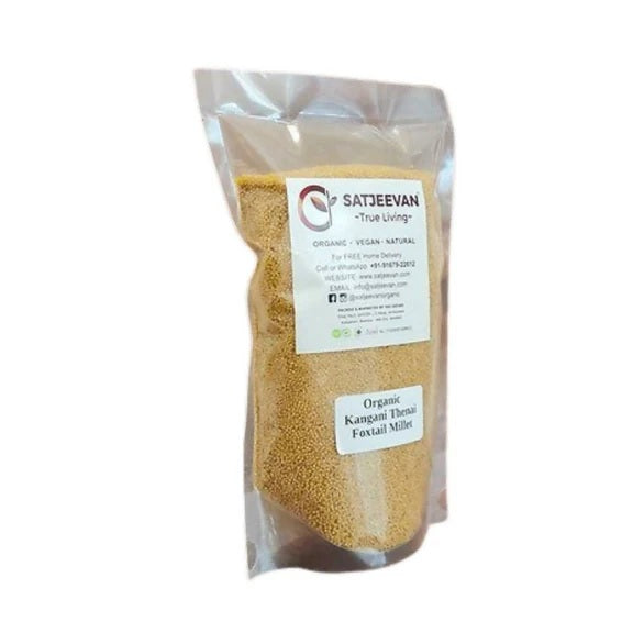 Satjeevan Organic Kangani Foxtail Millet - 500 gm