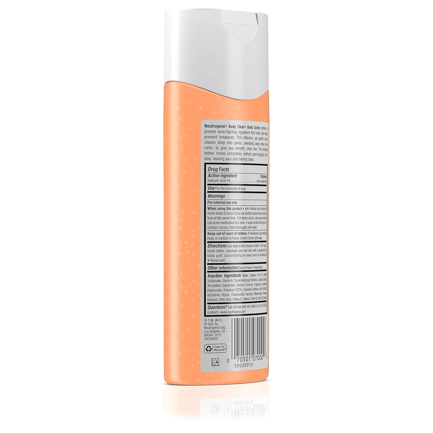 Neutrogena Body Clear Body Scrub - 250 ml