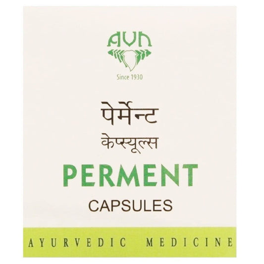Avn Ayurveda Perment (120 Capsules) For Physiological Stress, Anxiety, Depression, Chronic Headache