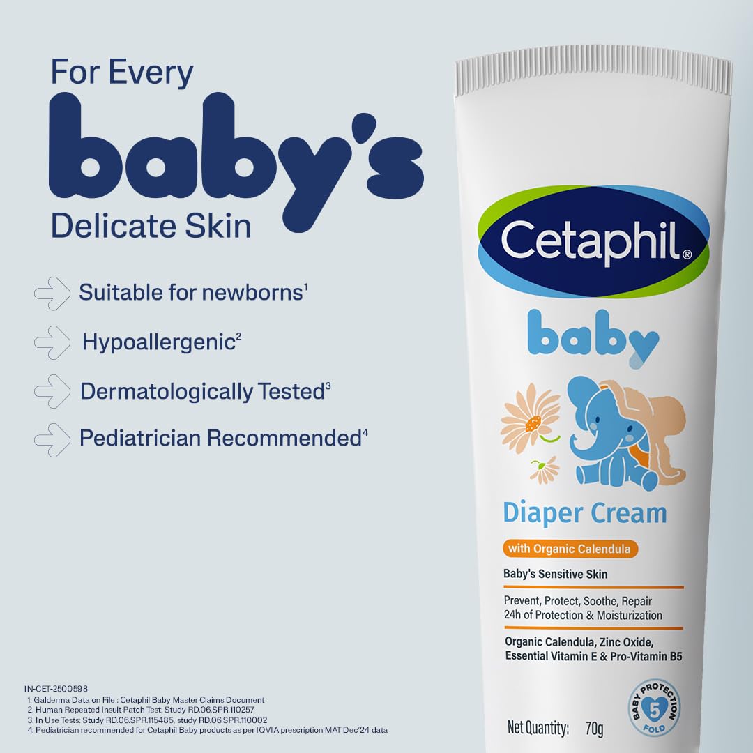 Cetaphil Baby Diaper Cream - 70 gm