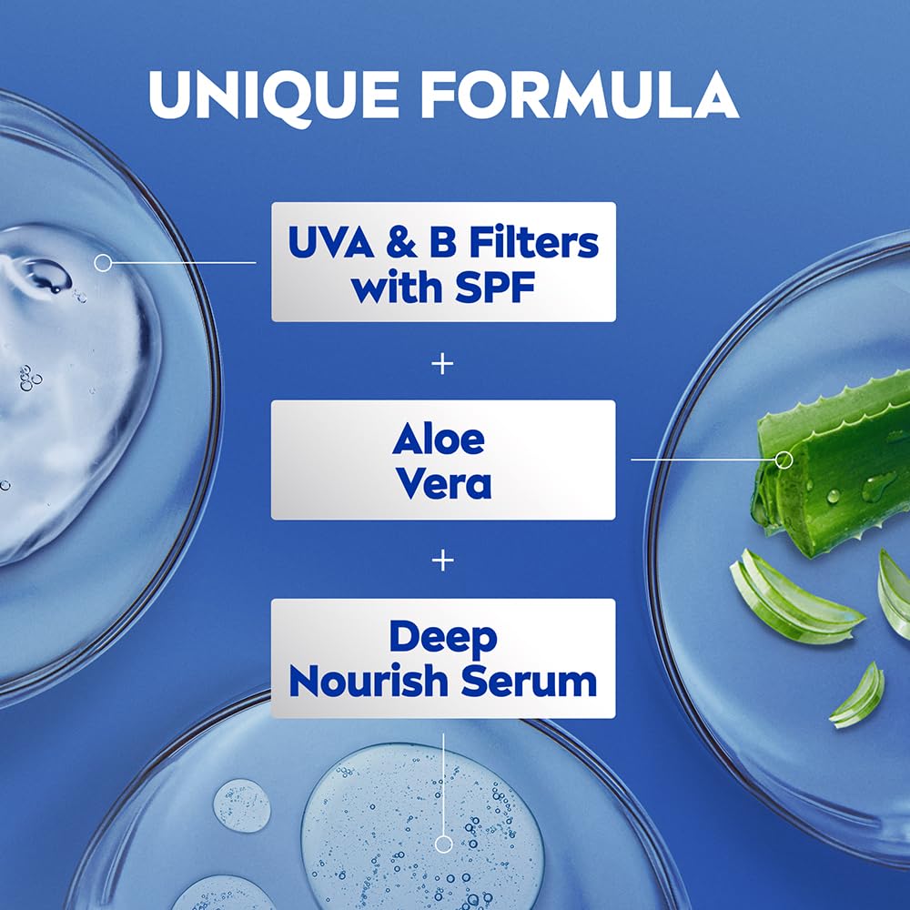Nivea Aloe Protection SPF 15 Body Lotion - 400 ml