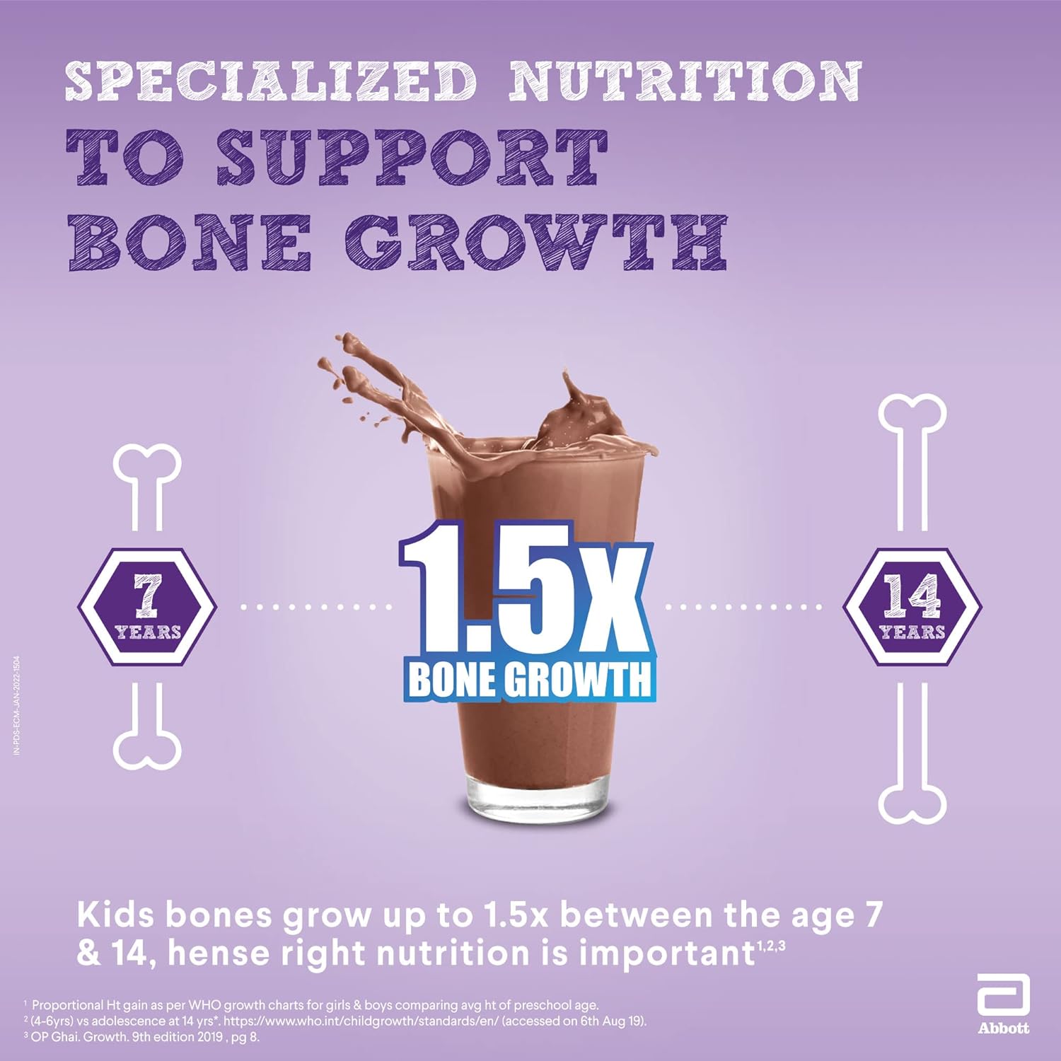 PediaSure 7+ Specialized Nutrition Drink Chocolate Powder 800gm
