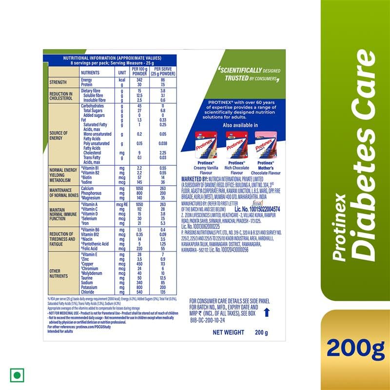 Protinex Diabetes Care, Creamy Vanilla, 200g