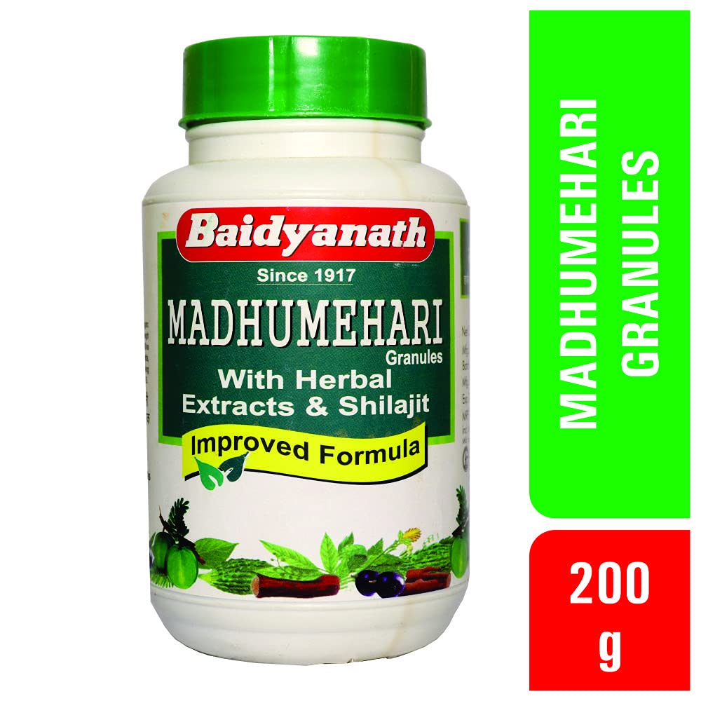 Baidyanath Madhumehari Granules – 200 gms For blood sugar management, healthy glucose metabolism