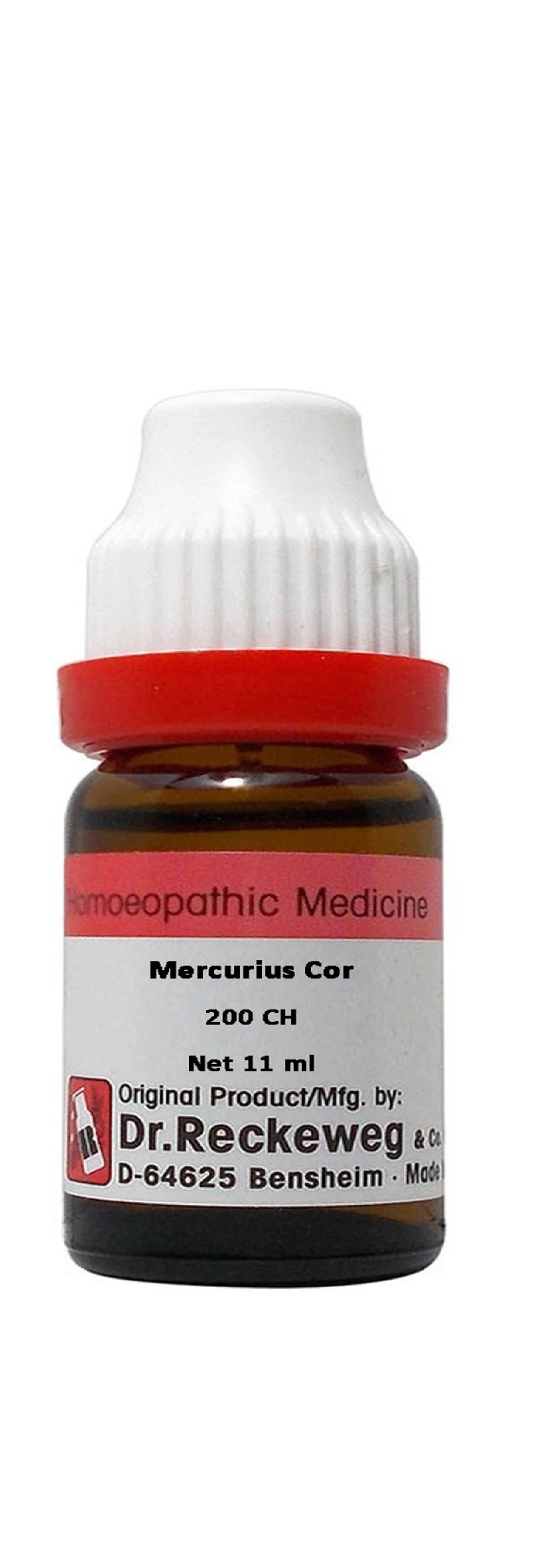 Dr. Reckeweg Mercurius Cor Dilution - 200 CH - 11 ml