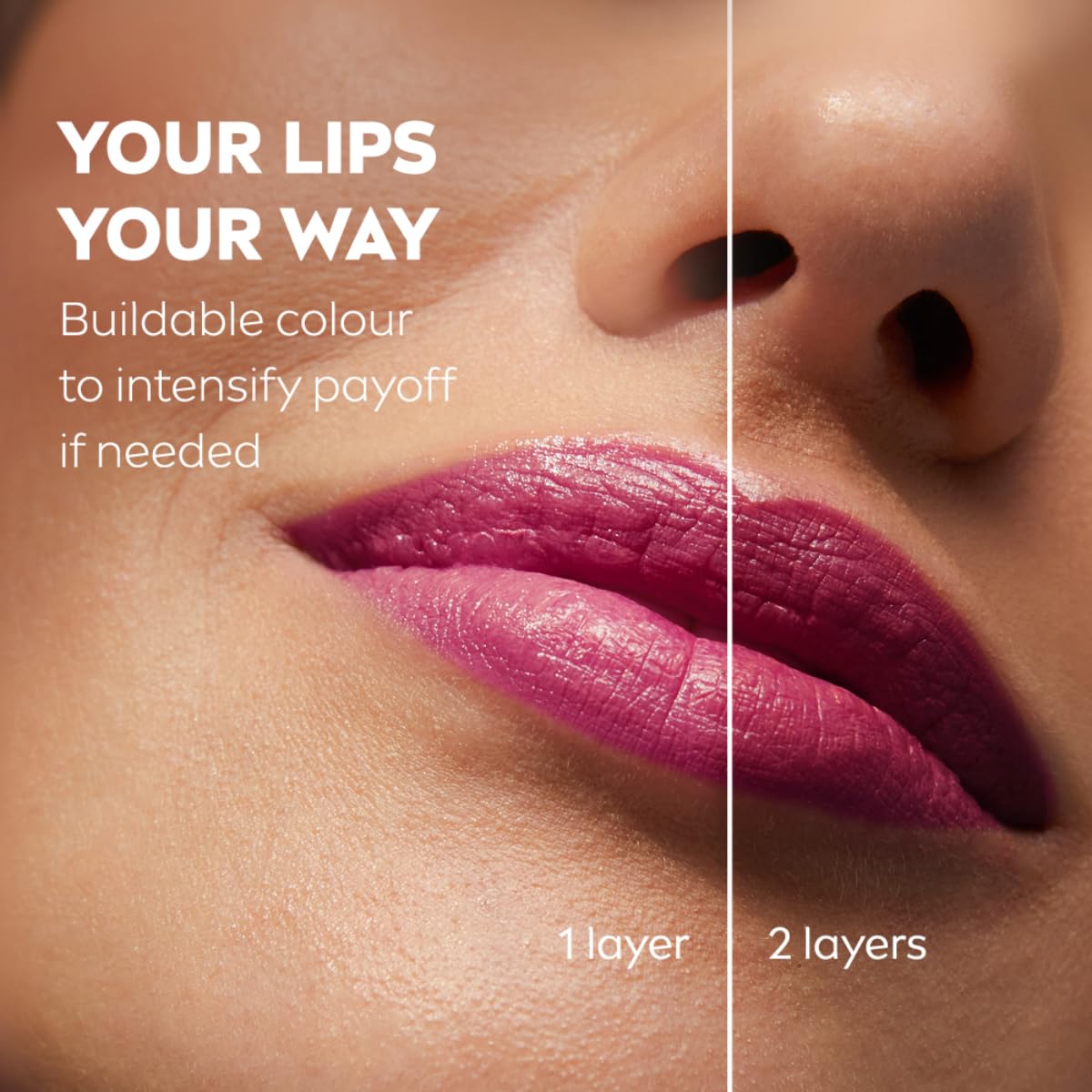 Nivea Lip Caring Beauty Red Lip Balm With SPF 30 - Pink - 4.8 gm