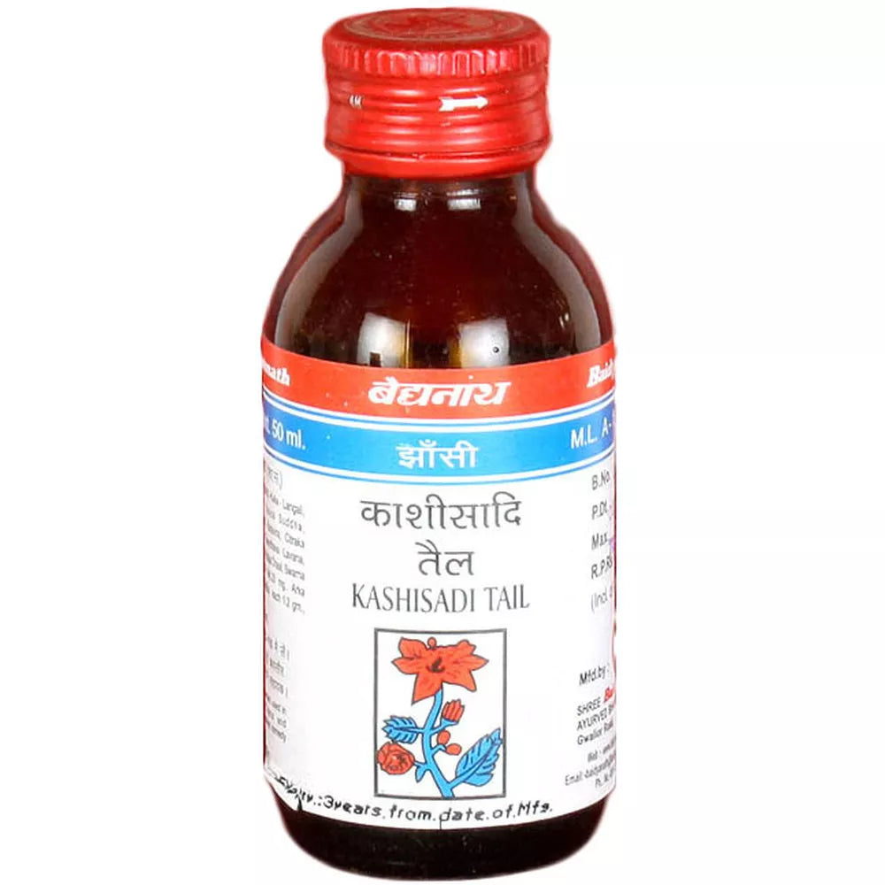 Baidyanath Kasisadi Tail (50ml) For Piles (Bleeding and Non Bleeding), Anal Fissures