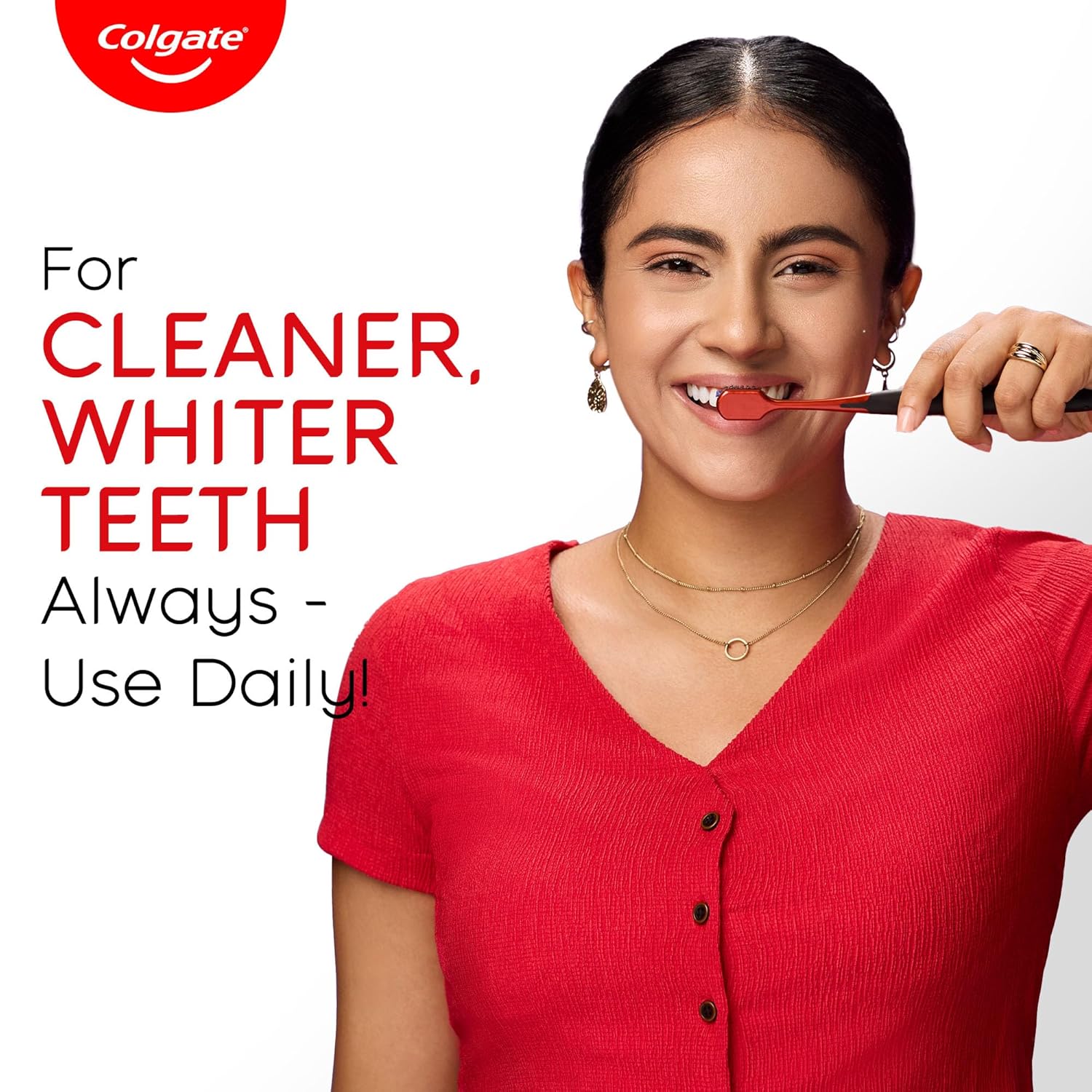 Colgate Visible White Toothpaste, Teeth Whitening Starts in 1 week, Safe on Enamel, Stain Removal Tooth Paste and Minty Flavour for Fresh Breath (100g + 20g)