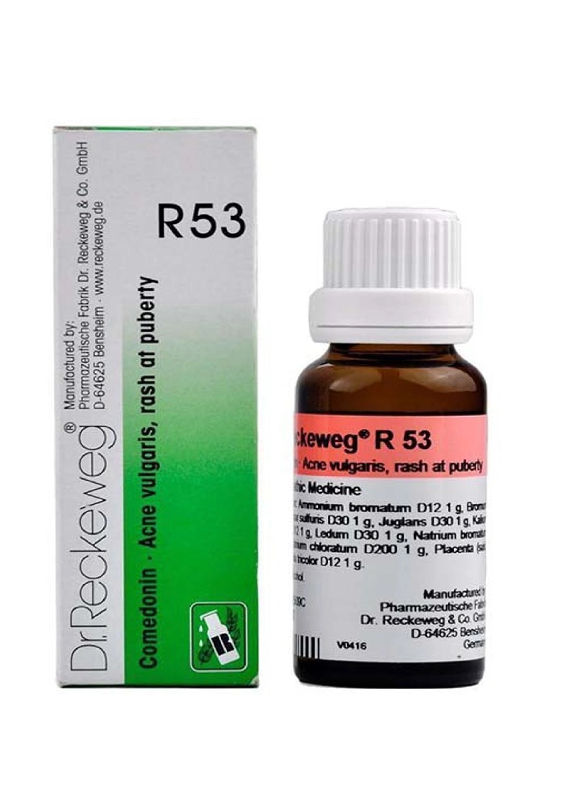 Dr. Reckeweg R53 Acne Vulgaris And Pimples Drops - 22 ml