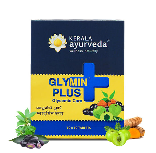 Kerala Ayurveda Glymin Plus Tablets - 100 tabs