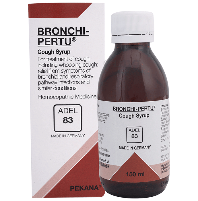 Adel Homeopathy 83 Bronchi-Pertu Syrup - 150 ml
