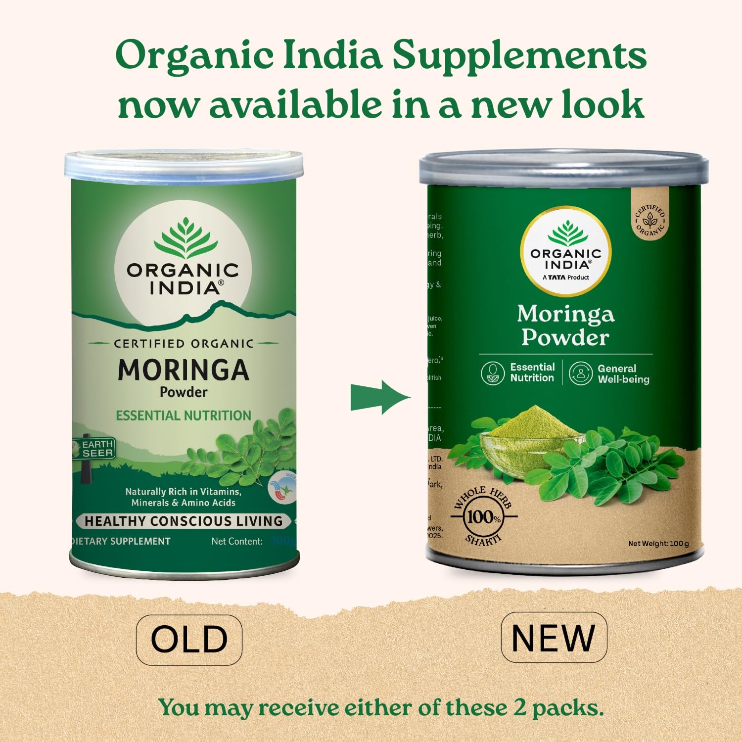 A TATA Product - Organic India Moringa Powder - 100g
