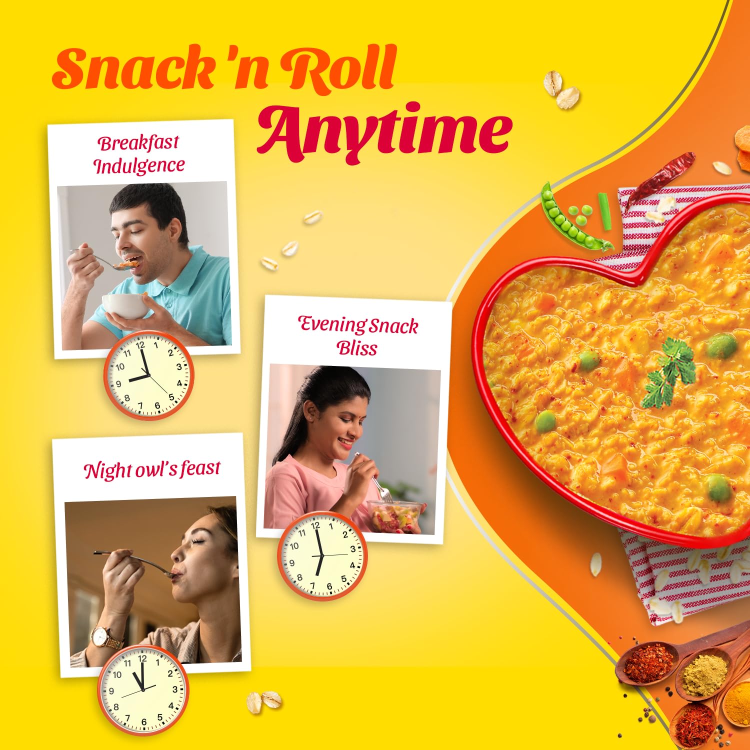 Saffola Masala Oats Classic Masala - 500 gm